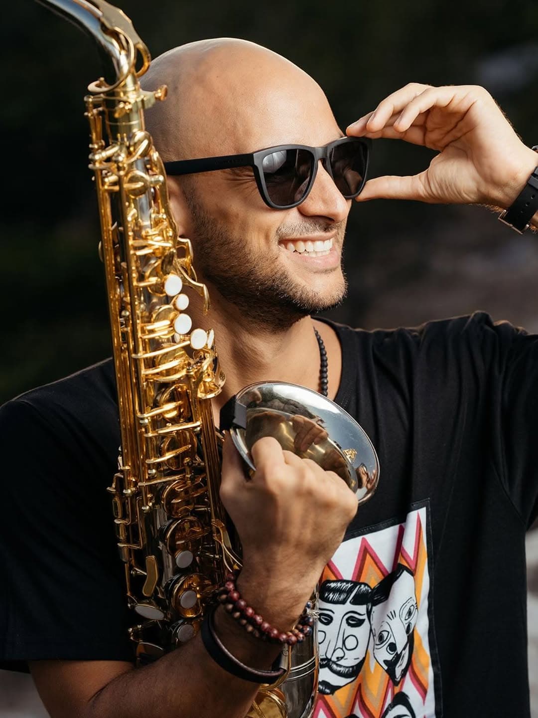 Victor Jazz professional wedding saxophonist available for hire in Cyprus
